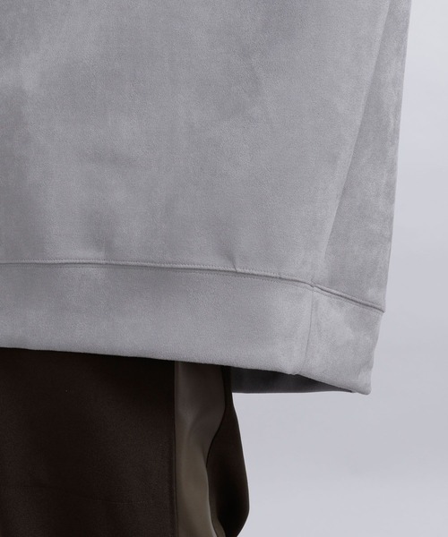 HARE（ハレ）の「スウェードライクオフタートル(HARE)（スウェット・メンズ・ブラック/グレー/ブルー/ライトインディゴブルー・SMALL/MEDIUM）」の15枚目の写真