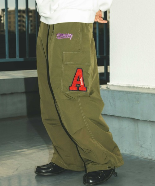 A'gem(エージェム)の「『A'gem/エージェム』カーゴアジャスターパンツ(その他パンツ・メンズ・カーキ/ブラック/マスタード/パープル/ホワイト・FREE)」の3枚目の写真