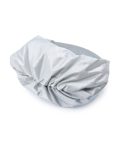 AMOMENTO(アモーメント)の「【AMOMENTO】SILVER FOIL SHOULDER BAG(ハンドバッグ・レディース・シルバー・FREE)」の11枚目の写真