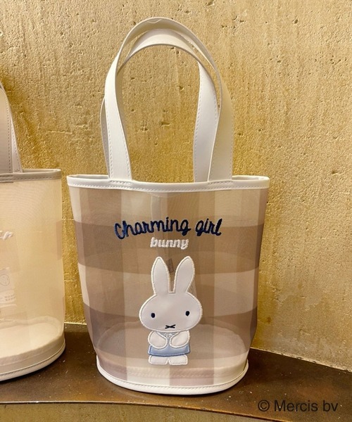 Heather(ヘザー)の「ミッフィー/miffy/メッシュバケツBAG 156885(トートバッグ・レディース・ホワイト系その他/ベージュ系その他・ONE SIZE)」の10枚目の写真