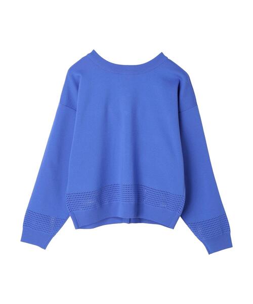 rem closet(レムクローゼット)の「前後2wayウォッシャブルエアリーニット(ニット/セーター・レディース・クリーム/ブラック/ロイヤルブルー・FREE)」の13枚目の写真