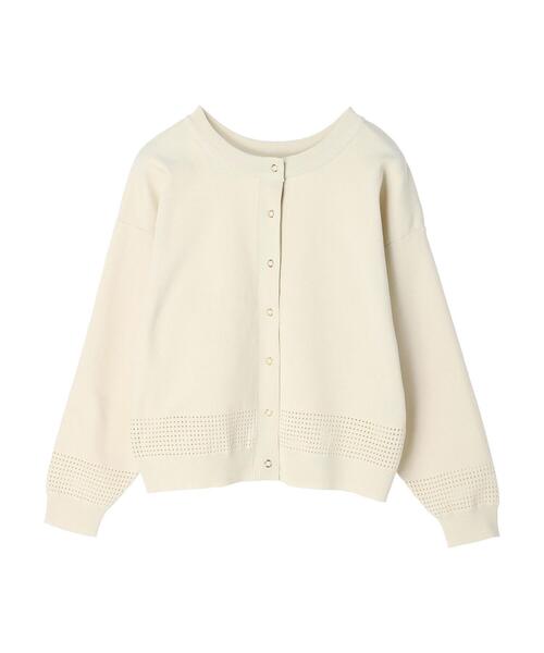 rem closet(レムクローゼット)の「前後2wayウォッシャブルエアリーニット(ニット/セーター・レディース・クリーム/ブラック/ロイヤルブルー・FREE)」の10枚目の写真