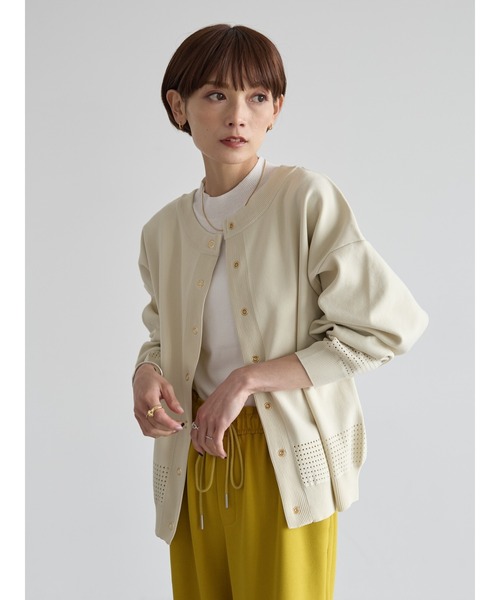 rem closet(レムクローゼット)の「前後2wayウォッシャブルエアリーニット(ニット/セーター・レディース・クリーム/ブラック/ロイヤルブルー・FREE)」の15枚目の写真