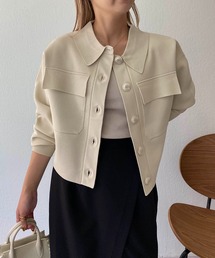 CAPRICIEUX LE'MAGE | ニットブルゾン(ブルゾン)