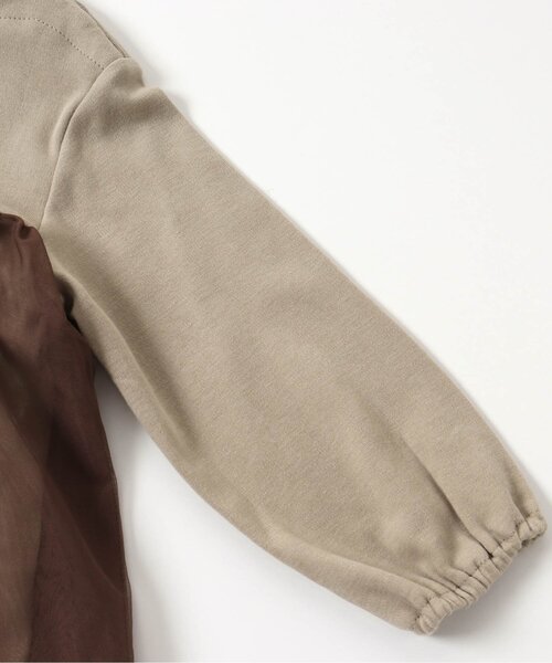 Seraph（セラフ）の「チュールワンピース（ワンピース・キッズ・ブラック/ベージュ/ブラウン・90/100/110/120/80/130/95/140）」の8枚目の写真