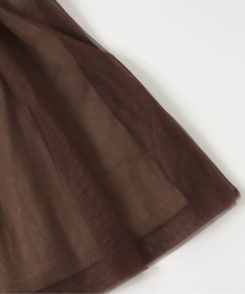 Seraph（セラフ）の「チュールワンピース（ワンピース・キッズ・ブラック/ベージュ/ブラウン・90/100/110/120/80/130/95/140）」の16枚目の写真