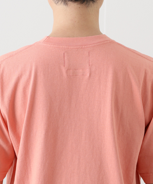 WESTOVERALLS（ウエストオーバーオールズ）の「【WESTOVERALLS / ウェストオーバーオールズ】UWP PRINT T-SHIRTS（Tシャツ/カットソー・メンズ・ブラック/ピンク・MEDIUM）」の8枚目の写真