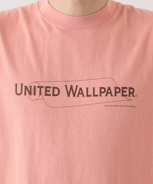 WESTOVERALLS（ウエストオーバーオールズ）の「【WESTOVERALLS / ウェストオーバーオールズ】UWP PRINT T-SHIRTS（Tシャツ/カットソー・メンズ・ブラック/ピンク・MEDIUM）」の12枚目の写真