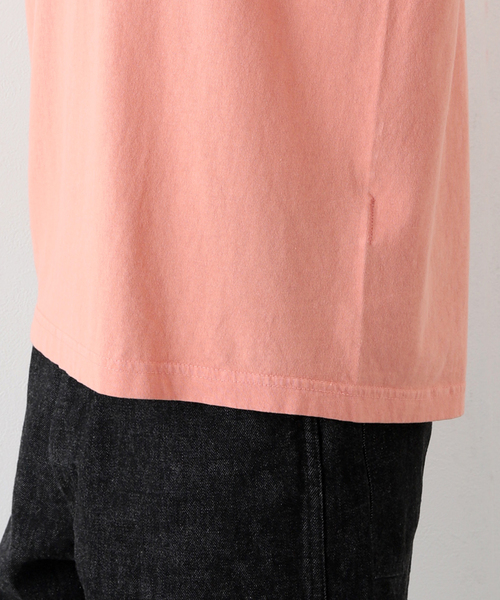 WESTOVERALLS（ウエストオーバーオールズ）の「【WESTOVERALLS / ウェストオーバーオールズ】UWP PRINT T-SHIRTS（Tシャツ/カットソー・メンズ・ブラック/ピンク・MEDIUM）」の13枚目の写真