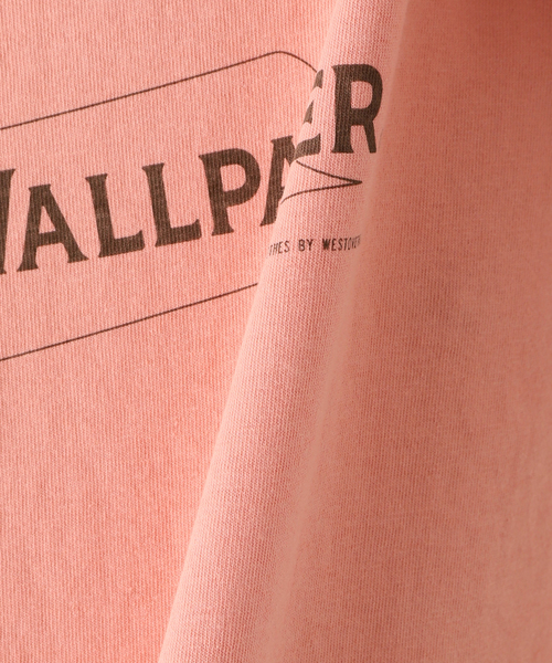 WESTOVERALLS（ウエストオーバーオールズ）の「【WESTOVERALLS / ウェストオーバーオールズ】UWP PRINT T-SHIRTS（Tシャツ/カットソー・メンズ・ブラック/ピンク・MEDIUM）」の17枚目の写真