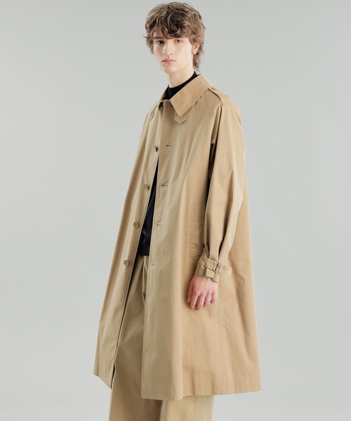 MACKINTOSH PHILOSOPHY（ﾏｯｷﾝﾄｯｼｭ ﾌｨﾛｿﾌｨｰ）の「GREY LABEL 【CRAWLEY(クローリー)】（トレンチコート・メンズ・ダークネイビー/ベージュ系その他4/グリーン系その他4・6）」の2枚目の写真