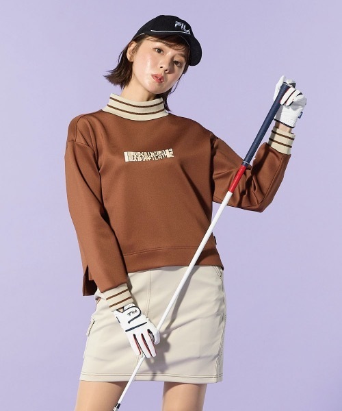 FILA GOLF(フィラゴルフ )の「【FILA GOLF:フィラゴルフ】プルオーバー(その他トップス・レディース・ブラック/ブラウン/ライトグレー・SMALL/MEDIUM/LARGE)」の9枚目の写真