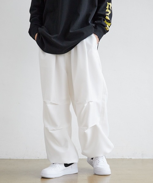 PBLIM（ページボーイリム）の「PAGEBOYLIM/カラースノーパンツ（その他パンツ・レディース・ブラック/オフホワイト/イエロー・FREE）」の2枚目の写真