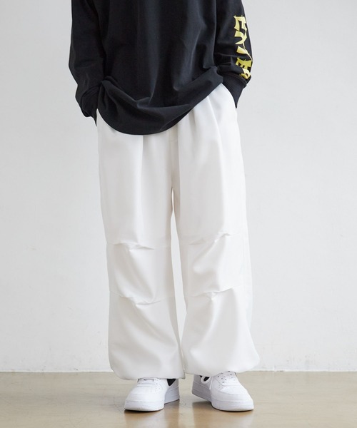 PBLIM（ページボーイリム）の「PAGEBOYLIM/カラースノーパンツ（その他パンツ・レディース・ブラック/オフホワイト/イエロー・FREE）」の18枚目の写真