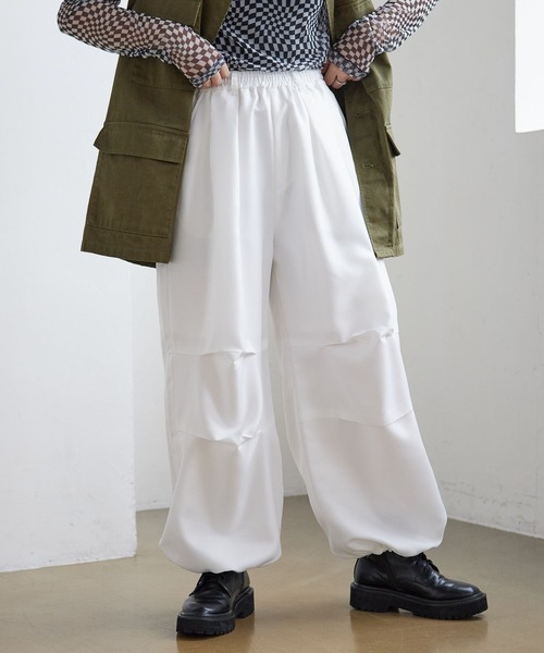 PBLIM（ページボーイリム）の「PAGEBOYLIM/カラースノーパンツ（その他パンツ・レディース・ブラック/オフホワイト/イエロー・FREE）」の11枚目の写真