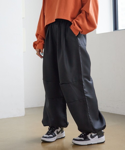 PBLIM（ページボーイリム）の「PAGEBOYLIM/カラースノーパンツ（その他パンツ・レディース・ブラック/オフホワイト/イエロー・FREE）」の7枚目の写真