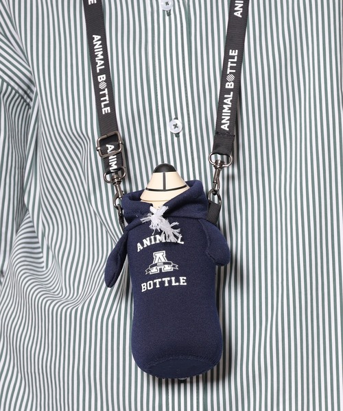 thermo mug（サーモ マグ）の「thermo mug/サーモマグ ANIMAL BOTTLE BEAR Parker 水筒（水筒・キッズ・ブラウン/ネイビー/アイボリー/レッド・ONE SIZE）」の3枚目の写真