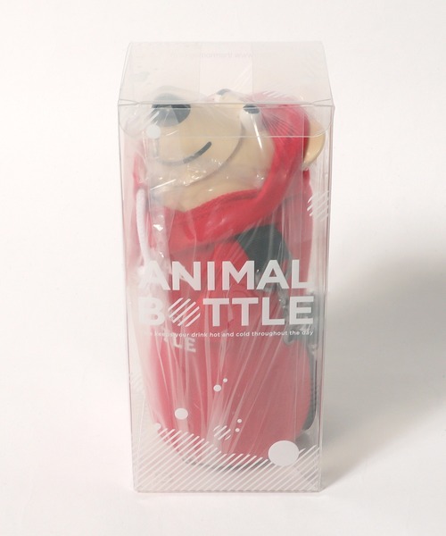 thermo mug（サーモ マグ）の「thermo mug/サーモマグ ANIMAL BOTTLE BEAR Parker 水筒（水筒・キッズ・ブラウン/ネイビー/アイボリー/レッド・ONE SIZE）」の4枚目の写真