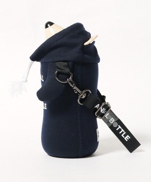 thermo mug（サーモ マグ）の「thermo mug/サーモマグ ANIMAL BOTTLE BEAR Parker 水筒（水筒・キッズ・ブラウン/ネイビー/アイボリー/レッド・ONE SIZE）」の5枚目の写真