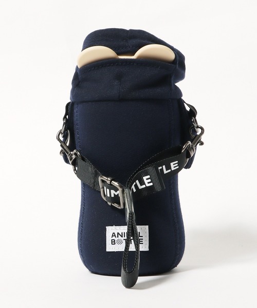 thermo mug（サーモ マグ）の「thermo mug/サーモマグ ANIMAL BOTTLE BEAR Parker 水筒（水筒・キッズ・ブラウン/ネイビー/アイボリー/レッド・ONE SIZE）」の6枚目の写真