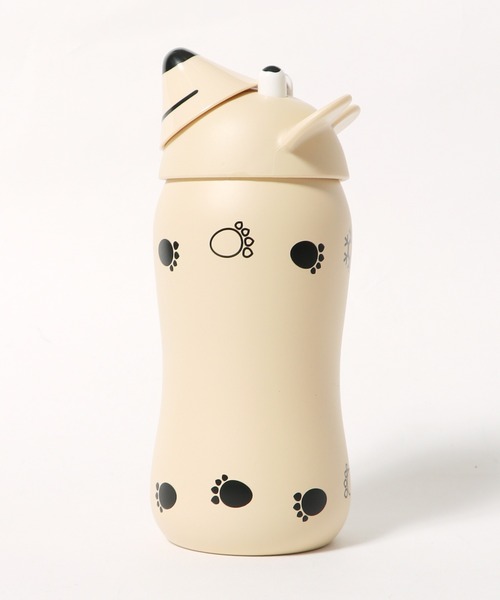thermo mug（サーモ マグ）の「thermo mug/サーモマグ ANIMAL BOTTLE BEAR Parker 水筒（水筒・キッズ・ブラウン/ネイビー/アイボリー/レッド・ONE SIZE）」の12枚目の写真