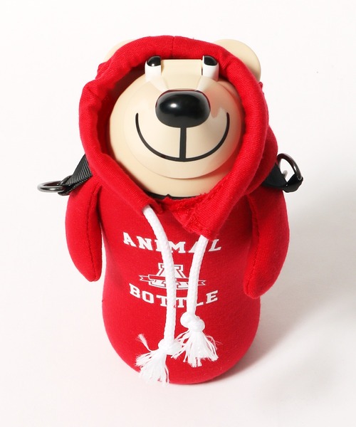 thermo mug（サーモ マグ）の「thermo mug/サーモマグ ANIMAL BOTTLE BEAR Parker 水筒（水筒・キッズ・ブラウン/ネイビー/アイボリー/レッド・ONE SIZE）」の21枚目の写真