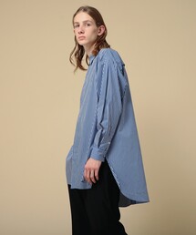 tk.TAKEO KIKUCHI | インバーテッドスリーブバックボタンシャツ(シャツ/ブラウス)