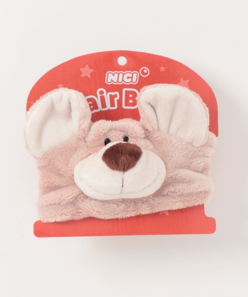nici(ニキ)の「NICI/もこもこ ヘアバンド ヘアターバン ベア(ヘアバンド・レディース・ブラウン・ONE SIZE)」の6枚目の写真