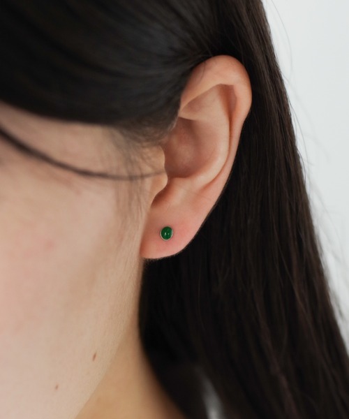 yu-ka（ユーカ）の「YU-KA : レトロミニピアス（ピアス（両耳用）・レディース・ゴールド/シルバー・FREE）」の5枚目の写真