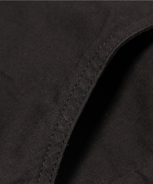 WEGO（ウィゴー）の「WEGO/綿麻タックパンツ（その他パンツ・メンズ・ホワイト/ブラック・MEDIUM/LARGE）」の4枚目の写真