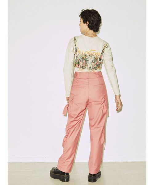 jouetie(ジュエティ)の「レースアップ2WAYコルセット(サスペンダー・レディース・アイボリー/ブラック・MEDIUM)」の20枚目の写真