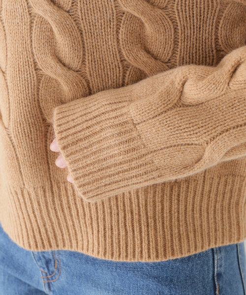 Plage WOOL ポロニットシャツ シーアイランドコットン ロングスリーブ ニット ポロシャツ