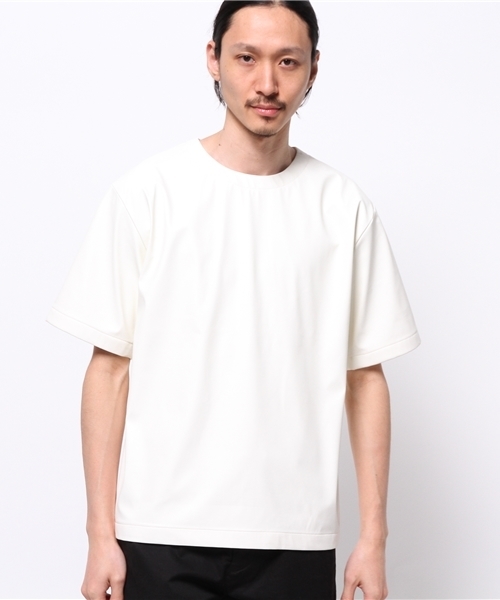 603（ロクマルサン）の「603 PVCバックZIPカットソー（Tシャツ/カットソー・メンズ・ホワイト/ブラック/ライトブラウン・FREE）」の12枚目の写真