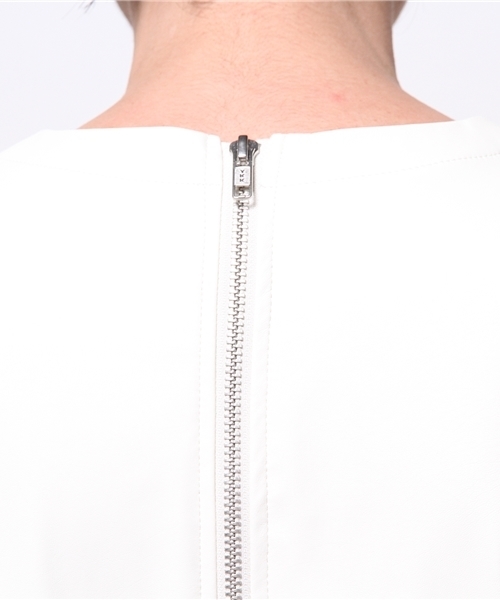 603（ロクマルサン）の「603 PVCバックZIPカットソー（Tシャツ/カットソー・メンズ・ホワイト/ブラック/ライトブラウン・FREE）」の7枚目の写真