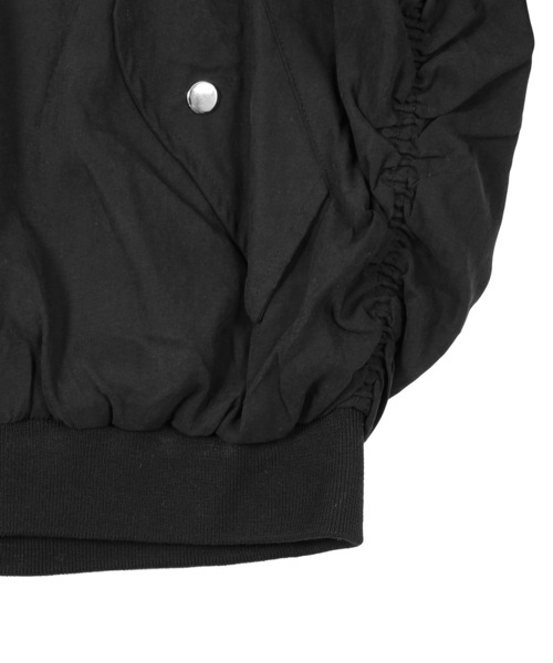 Figments（フィグメンツ）の「フェイクスエードMA-1（MA-1・レディース・ブラック/カーキ/グレー・FREE）」の10枚目の写真