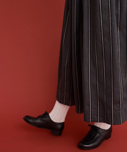 Malle（マル）の「Malle ストライプ　スカート（スカート・レディース・カーキ/グレー・FREE）」の21枚目の写真