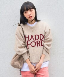 FREAK'S STORE | ジャガードBIGロゴニット(ニット/セーター)