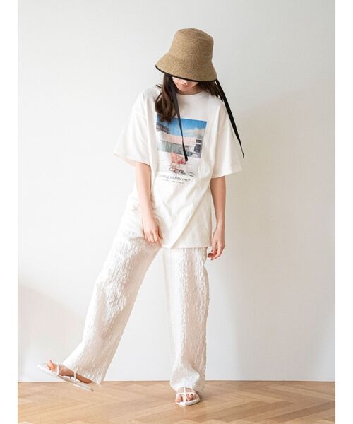 Ungrid（アングリッド）の「ギンガムチェックタックパンツ（その他パンツ・レディース・グレー/オフホワイト/グリーン・FREE）」の21枚目の写真