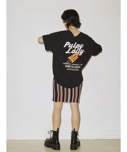 jouetie（ジュエティ）の「ストライプニットスカート（スカート・レディース・レッド/ブルー/ブラック・MEDIUM）」の22枚目の写真