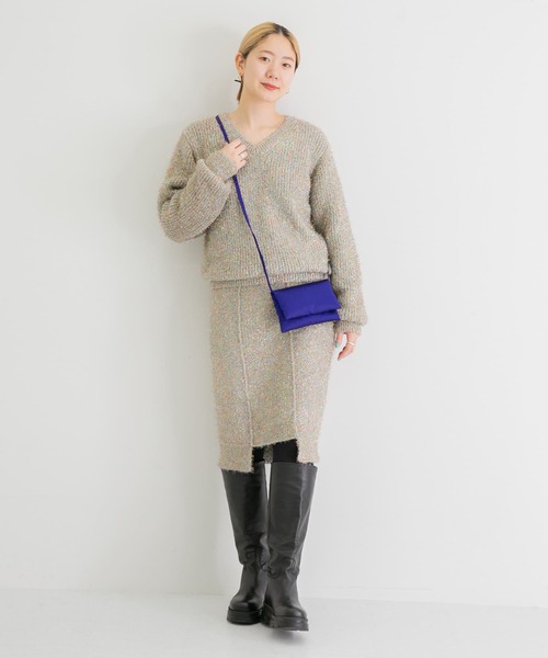 iI（アイ）の「iI　glitter knit skirt（スカート・レディース・ミント/キャメル/ピンク系その他/ブラック系その他・FREE）」の8枚目の写真