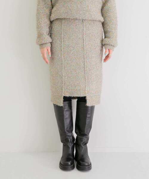 iI（アイ）の「iI　glitter knit skirt（スカート・レディース・ミント/キャメル/ピンク系その他/ブラック系その他・FREE）」の20枚目の写真