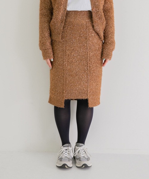 iI（アイ）の「iI　glitter knit skirt（スカート・レディース・ミント/キャメル/ピンク系その他/ブラック系その他・FREE）」の21枚目の写真