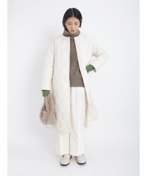 Lugnoncure（ルノンキュール）の「ふわふわ天竺トップス（ニット/セーター・レディース・ピンク/モカ/ブルー/オフホワイト・ﾌﾘ-）」の10枚目の写真