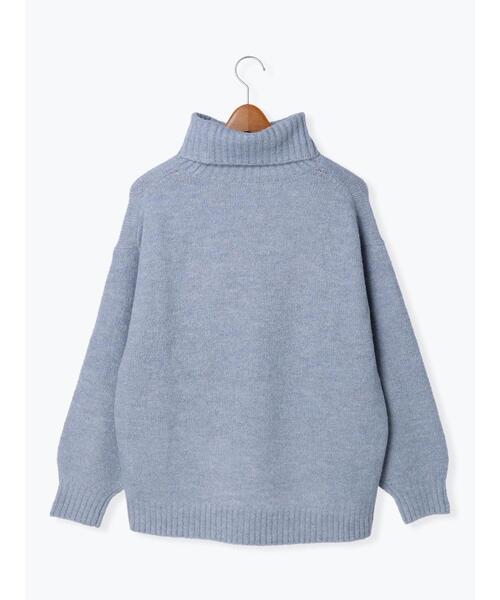 Lugnoncure（ルノンキュール）の「ふわふわ天竺トップス（ニット/セーター・レディース・ピンク/モカ/ブルー/オフホワイト・ﾌﾘ-）」の17枚目の写真