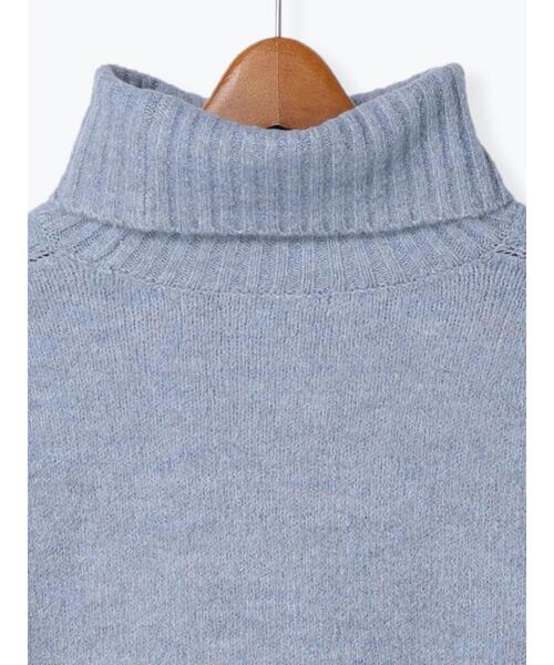 Lugnoncure（ルノンキュール）の「ふわふわ天竺トップス（ニット/セーター・レディース・ピンク/モカ/ブルー/オフホワイト・ﾌﾘ-）」の21枚目の写真