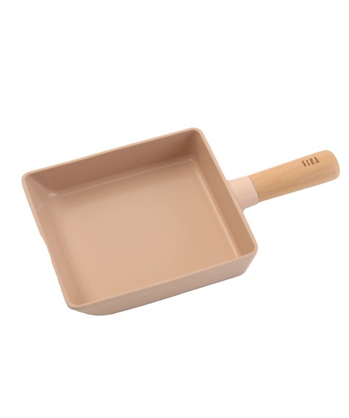 FIKAピーチピンク卵焼き器フライパン15cm（鍋/フライパン）｜FIKA（フィカ）