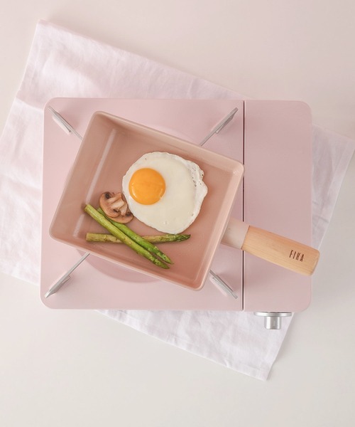 FIKAピーチピンク卵焼き器フライパン15cm（鍋/フライパン）｜FIKA（フィカ）