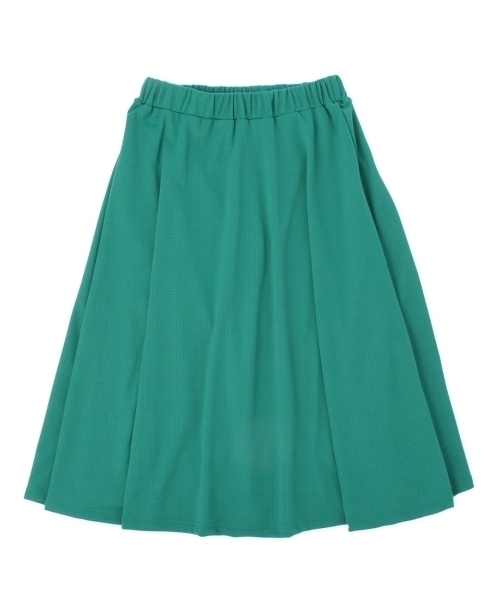 THE EMPORIUM（ジエンポリアム）の「ジャカードチェックミモレ丈スカート（スカート・レディース・ホワイト/グリーン/ブルー・38/40）」の11枚目の写真