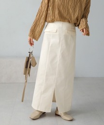 Ｉラインスリットデニムスカート