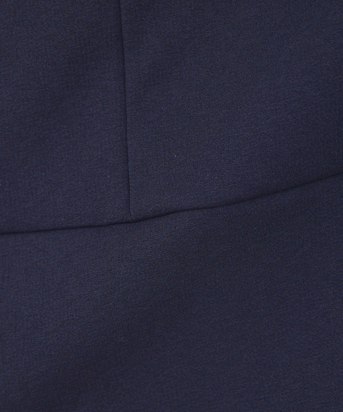 qualite（カリテ）の「ダブルジャージーフォルムカットソー（Tシャツ/カットソー・レディース・アイボリー/ネイビー・フリー）」の12枚目の写真